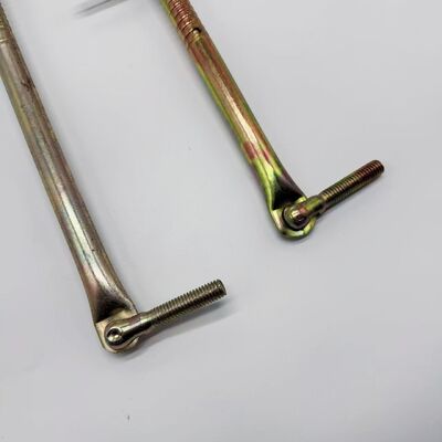 Durable Zinc-Plated Custom Rod Coupler Accessory for Construction Site Applications