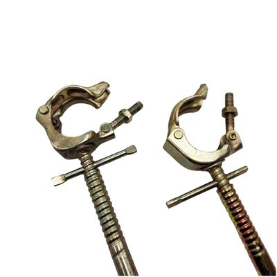 Durable Zinc-Plated Custom Rod Coupler Accessory for Construction Site Applications