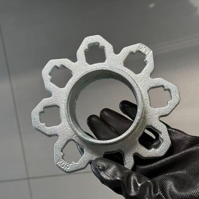 น็อตนั่งร้านแบบกำหนดเองจากเหล็กเหนียวหล่อขึ้นรูปด้วยความแม่นยำสูงสำหรับโครงสร้างนั่งร้านที่มั่นคง