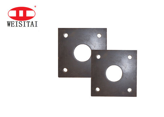 120*120*8 แรงงานหนัก สี่เหลี่ยม Steel Scaffolding Base Plate